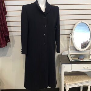Anglo Fabrics Vintage Navy Long Coat